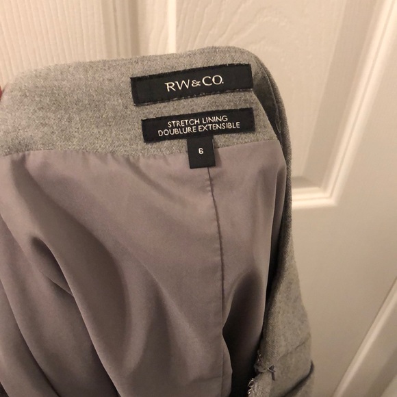 RW&CO Pencil Skirt with front & back slits - Picture 7 of 8